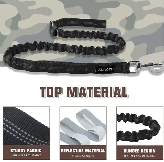Dog Leash DL-001 With Bungee Design